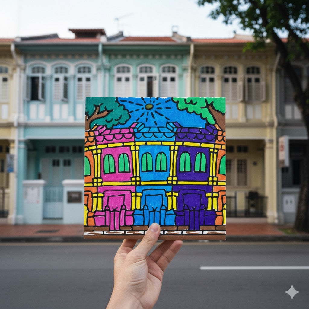 Canvas Panel Painting Set (Singapore Edition)