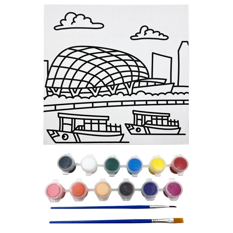 Canvas Panel Painting Set (Singapore Edition)