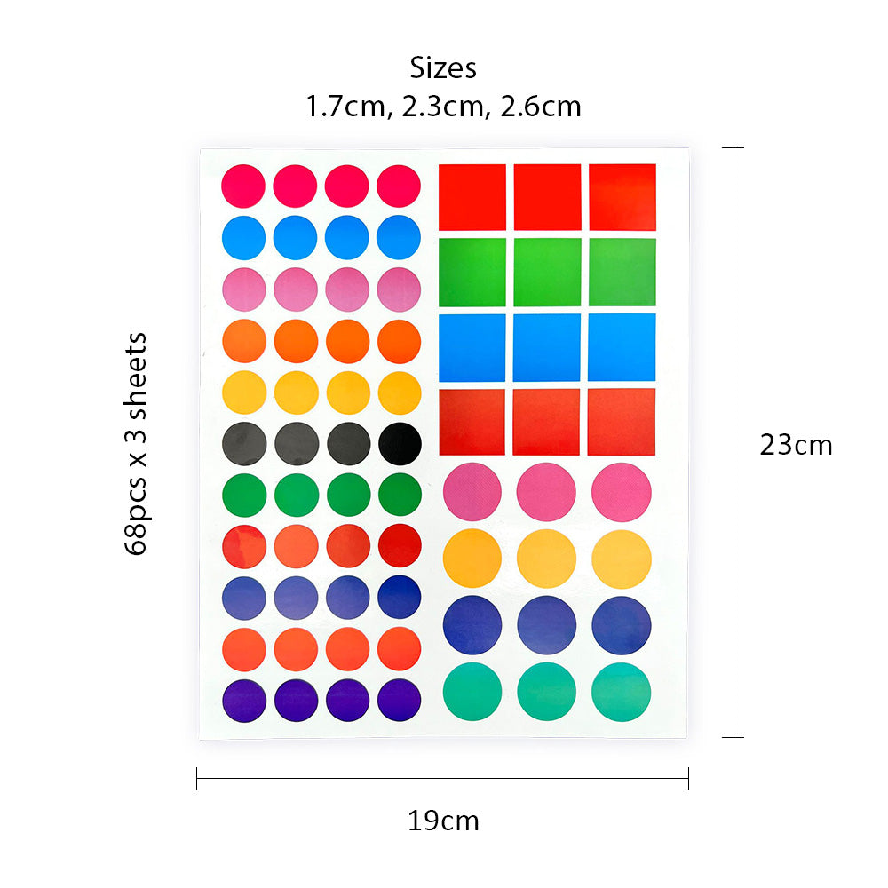Mixed Shape Stickers