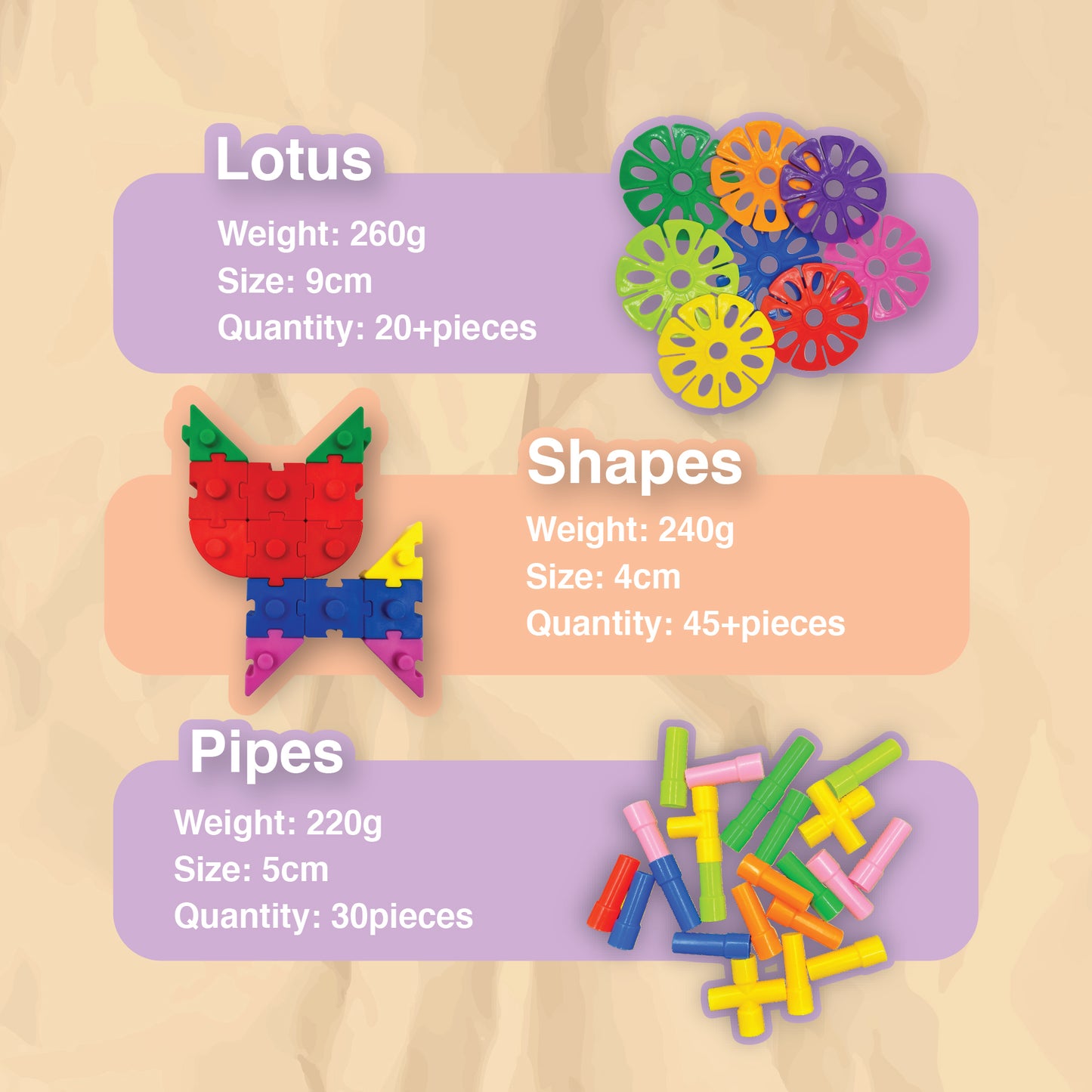 Manipulative Educational Preschool Toys
