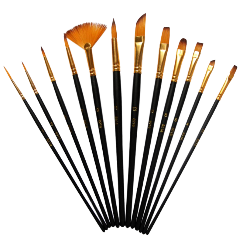Canvas Panel Painting Set (Canvas Panel / Paintbrushes / Acrylic Markers)