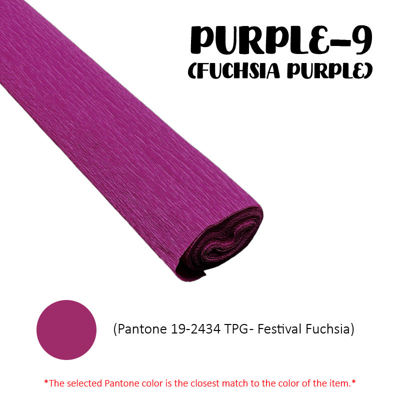 Crepe Paper Thick 50cm x 250cm