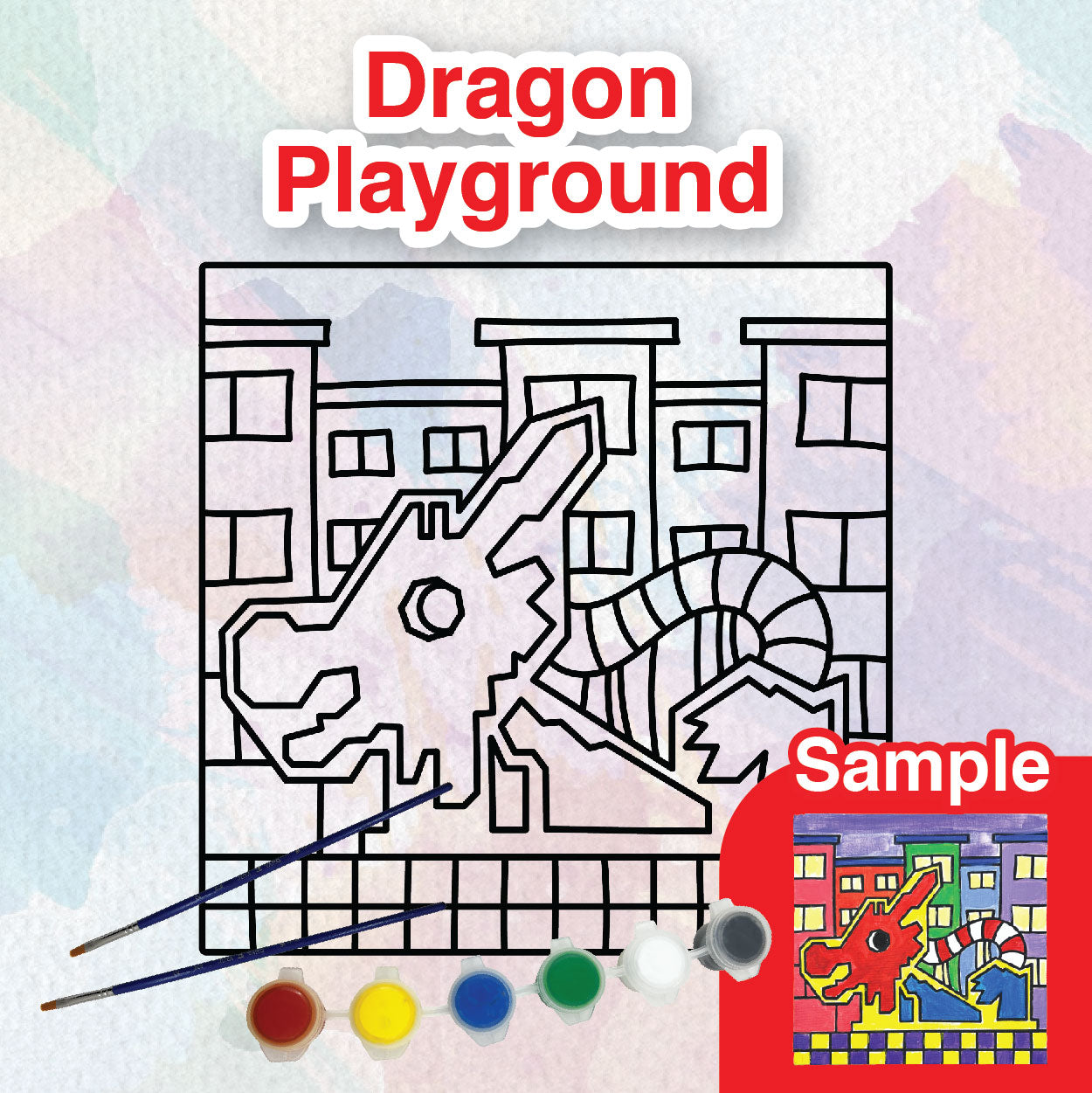 Canvas Panel Painting Set (Singapore Edition)