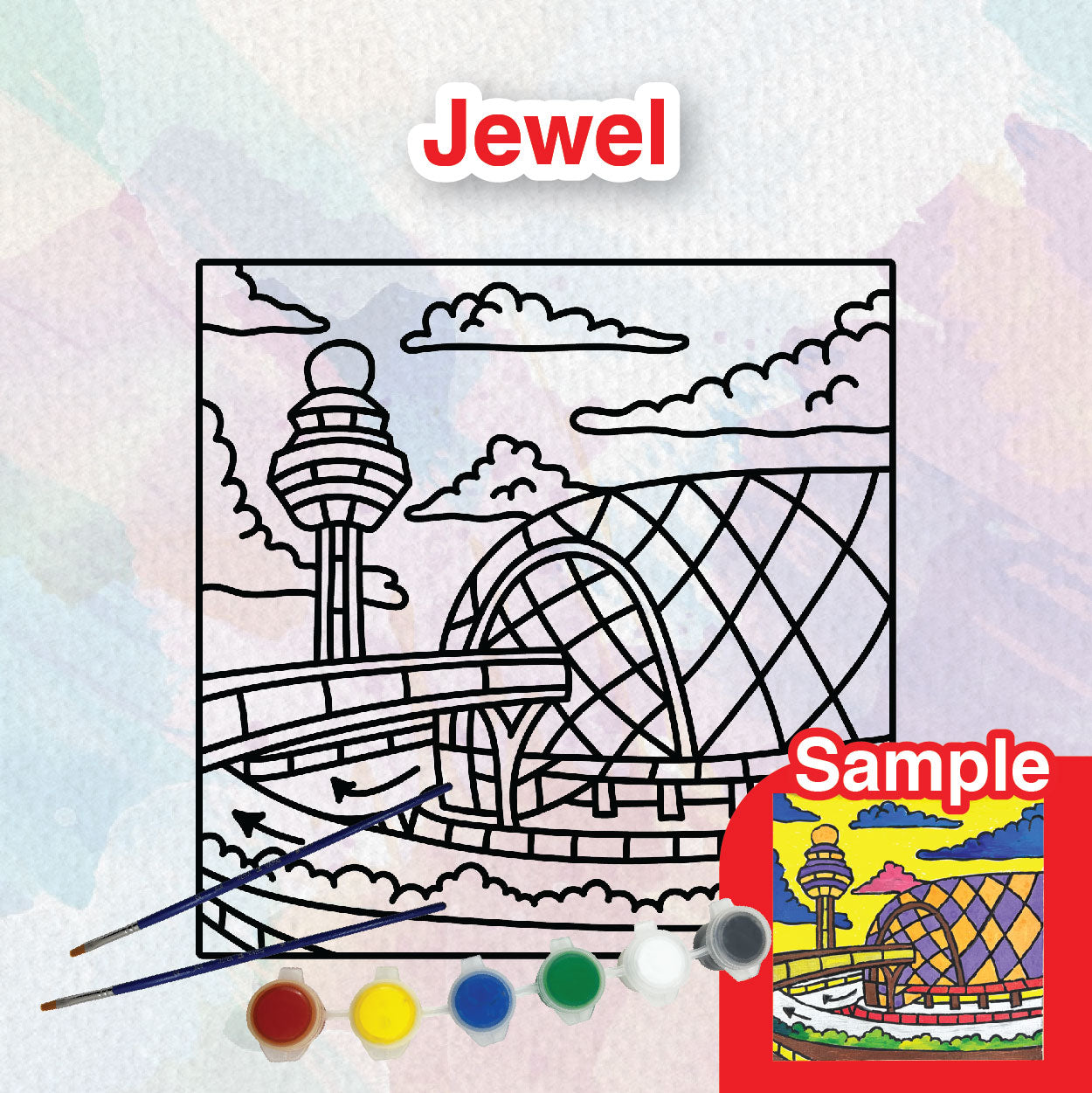 Canvas Panel Painting Set (Singapore Edition)