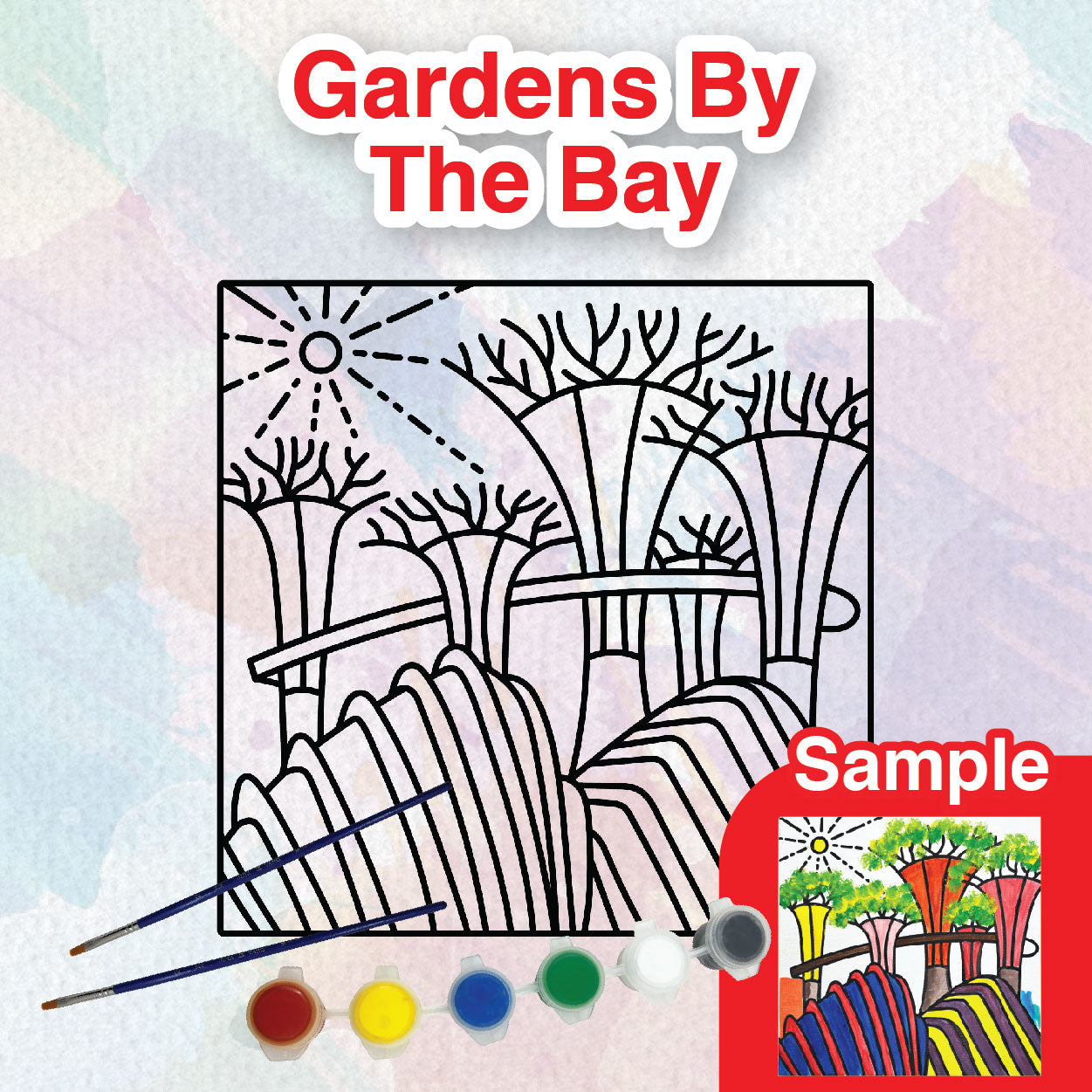 Canvas Panel Painting Set (Singapore Edition)
