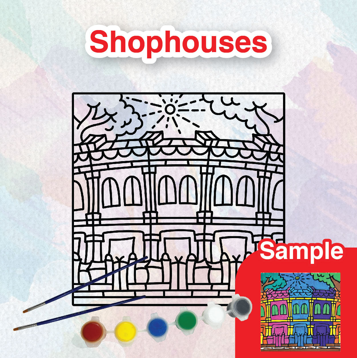 Canvas Panel Painting Set (Singapore Edition)