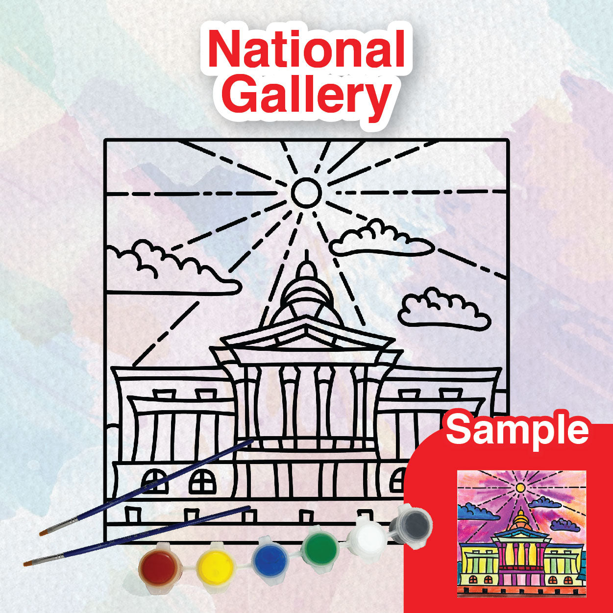 Canvas Panel Painting Set (Singapore Edition)