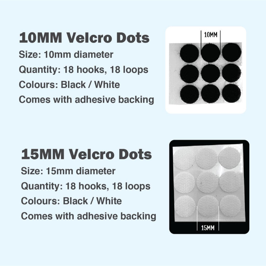 Velcro Dots (Hooks & Loops)