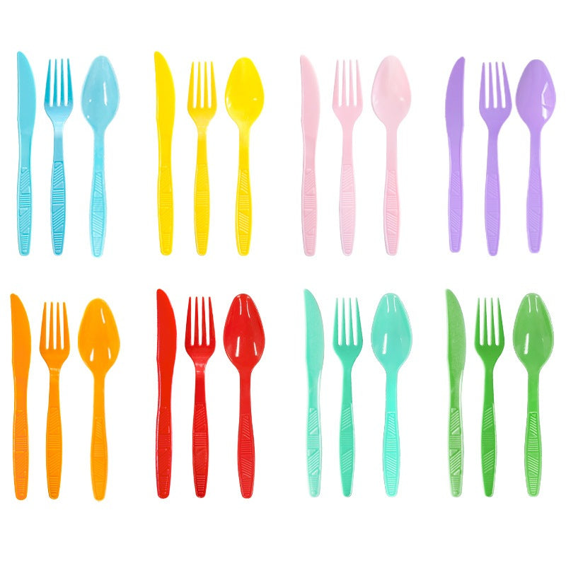 Plastic Party Tableware (Spoon / Fork / Knife)