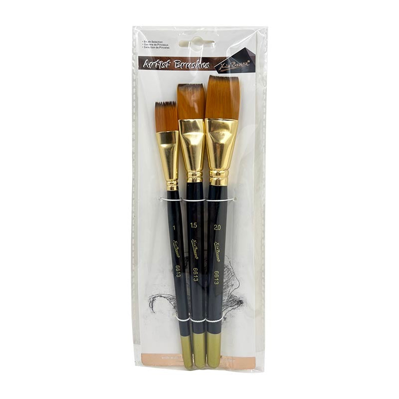 #6613 Nylon Brush Set (3pcs/pack)