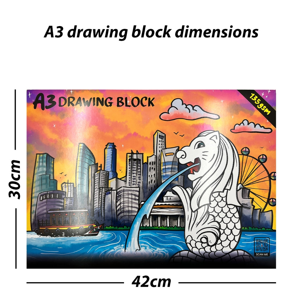 Drawing Block A3
