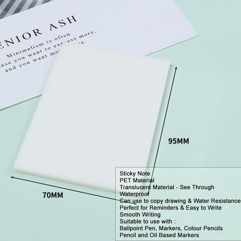Sticky Note Pad (PVC)