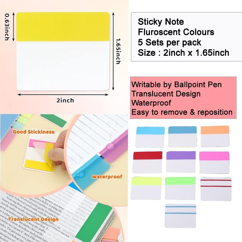 Sticky Note Pad (PVC)