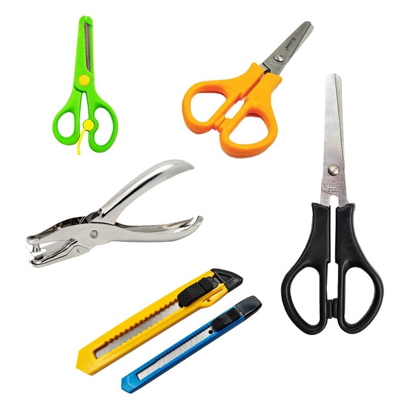 Scissors / Hole Puncher / Pen Knife / Cutter