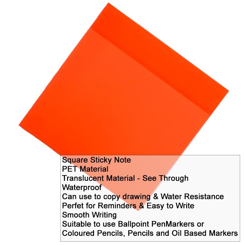 Sticky Note Pad (PVC)