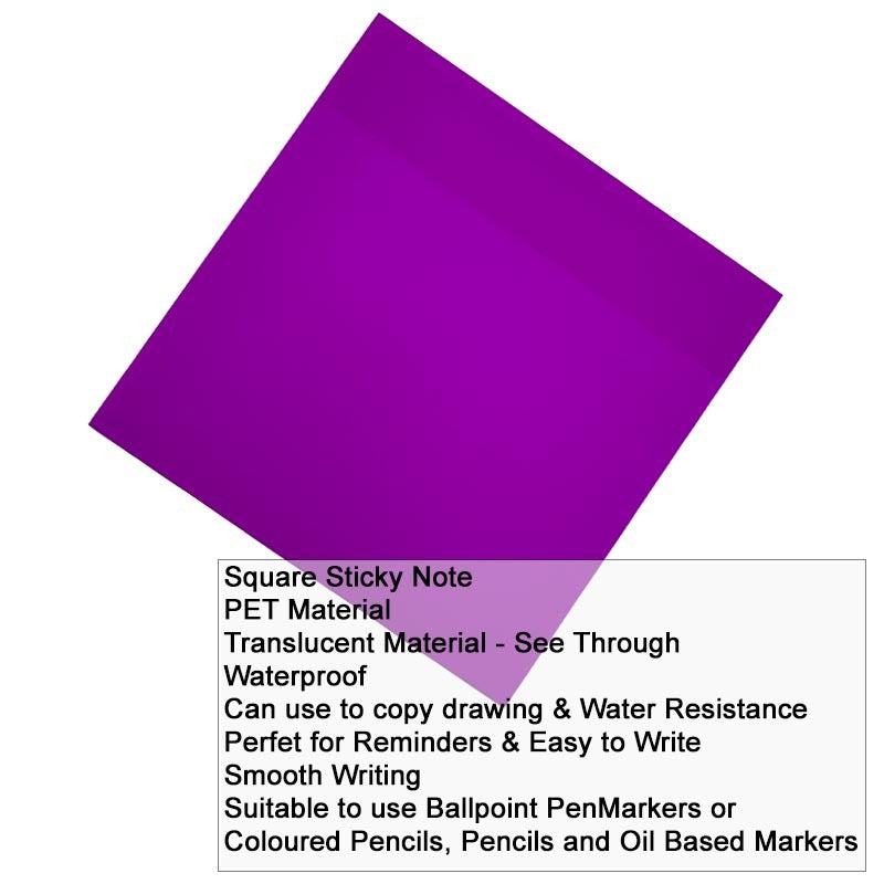 Sticky Note Pad (PVC)