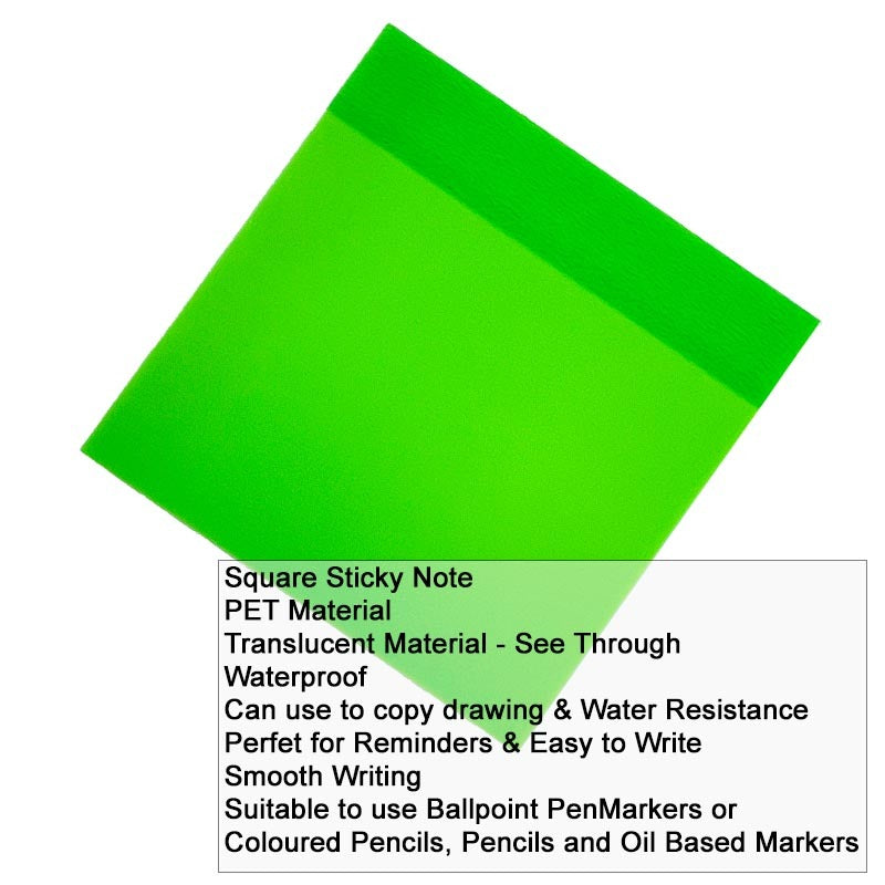 Sticky Note Pad (PVC)