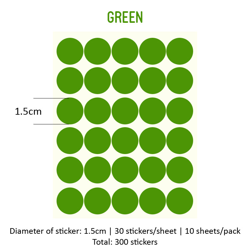 Round Dot Stickers