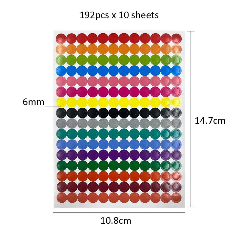Round Dot Stickers