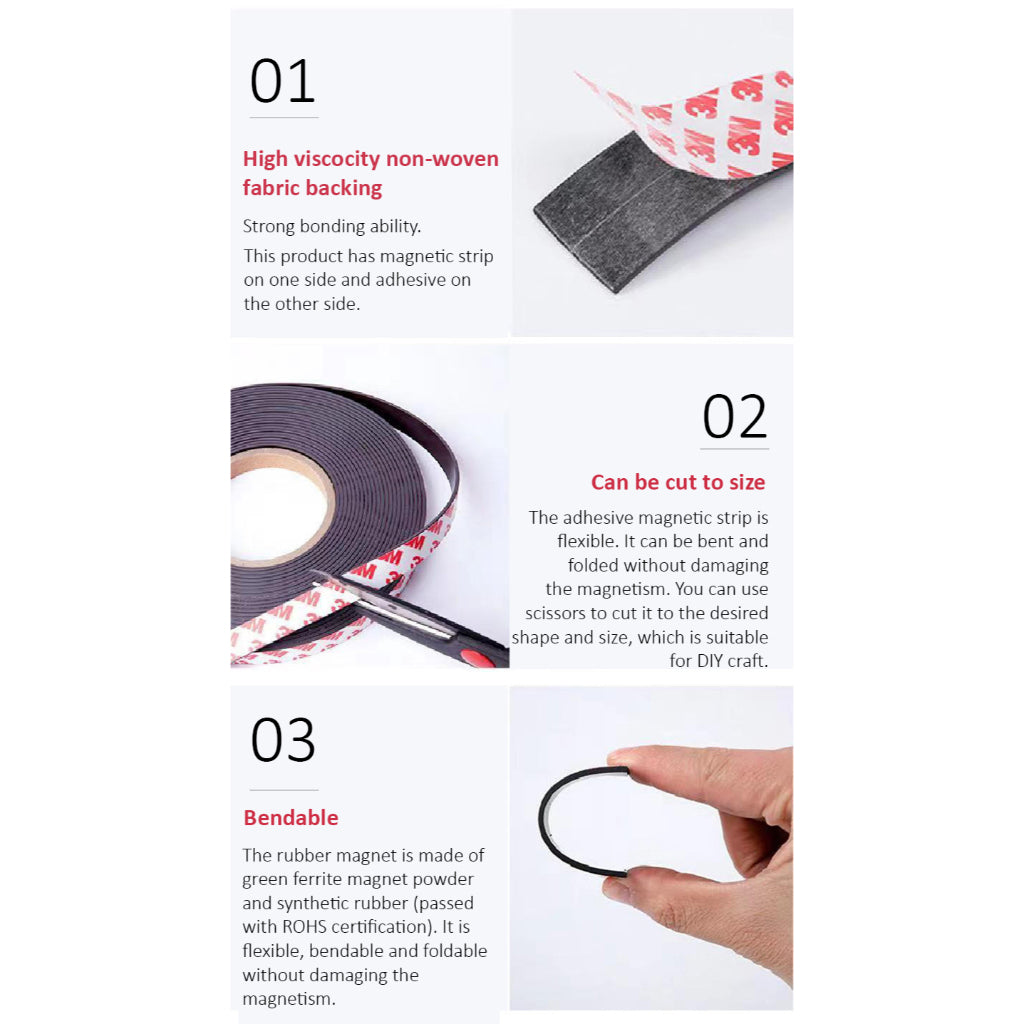 3M Magnet Sticker - Round / Strip