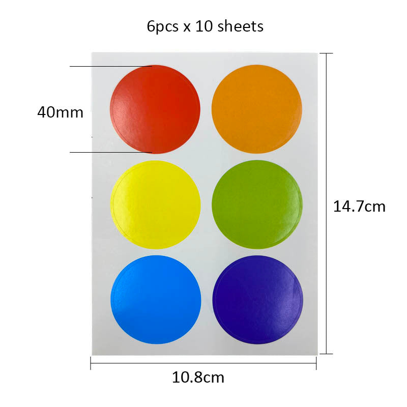 Round Dot Stickers