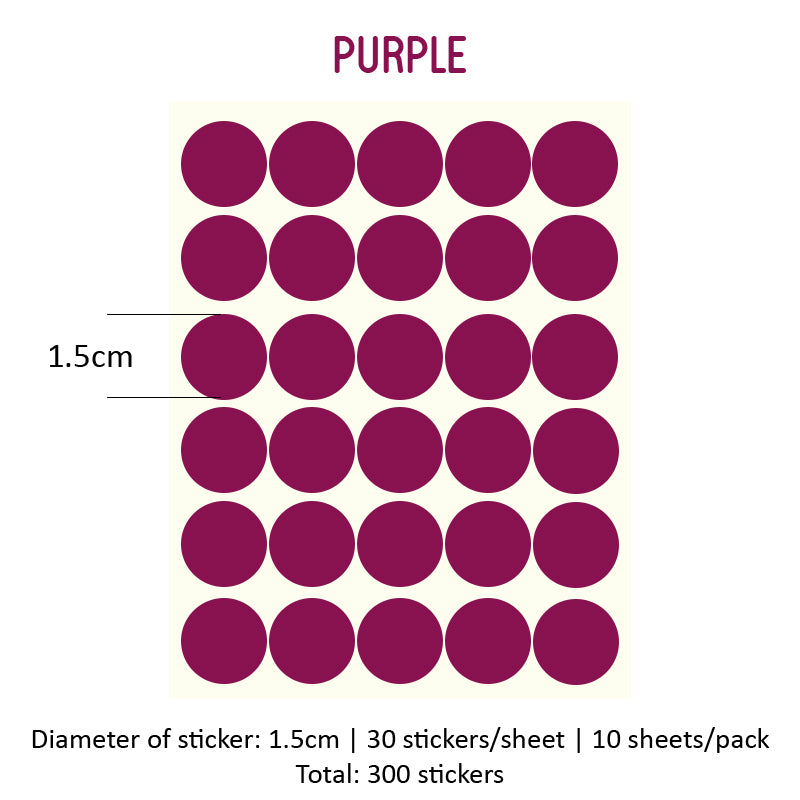 Round Dot Stickers