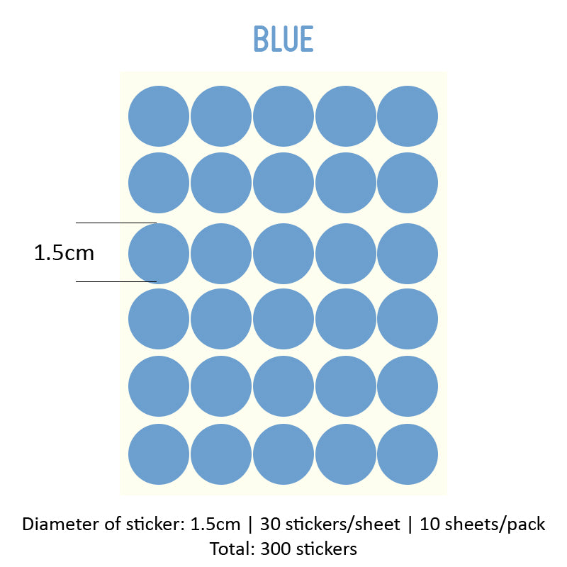 Round Dot Stickers