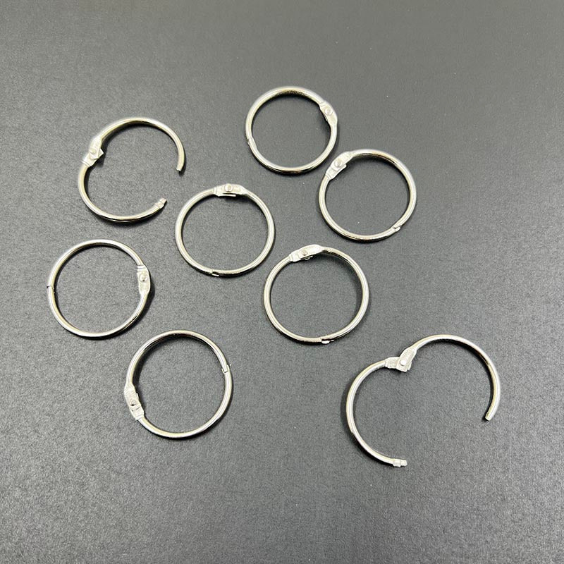 Hinged O Ring / Metal Ring / Jump Ring / Keychain