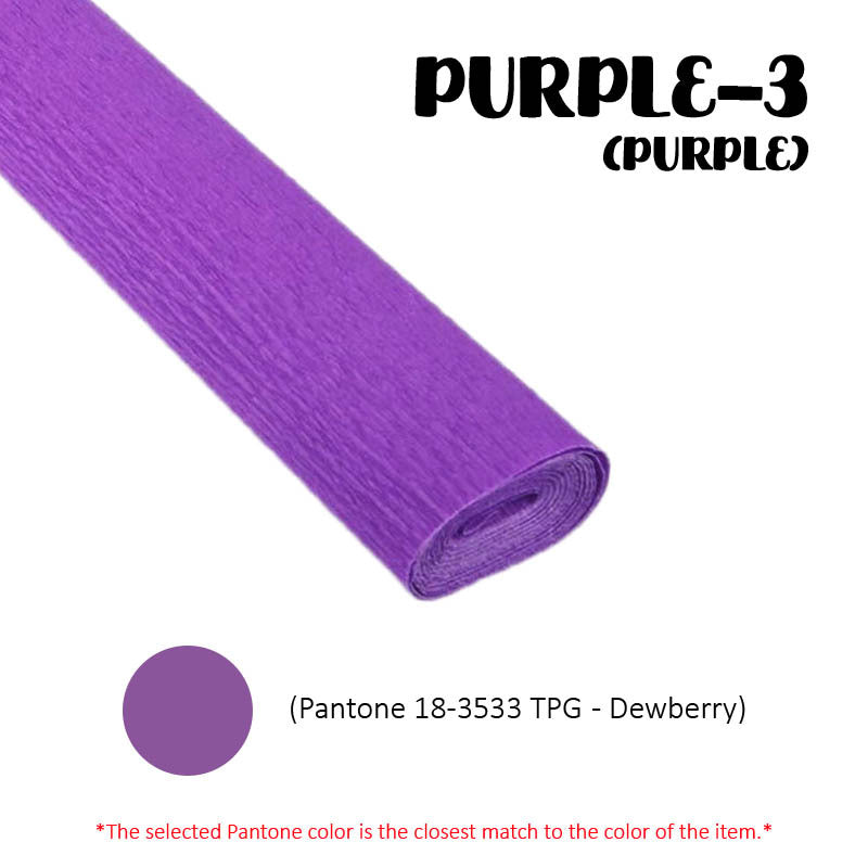 Crepe Paper Thick 50cm x 250cm