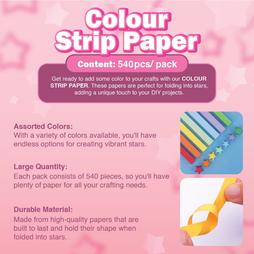 Star Strip Paper / Origami Paper
