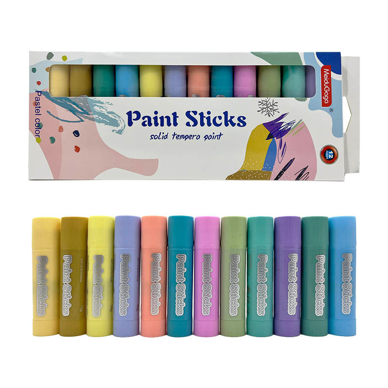 Paint Sticks 12 Colours (Tempera Paint)
