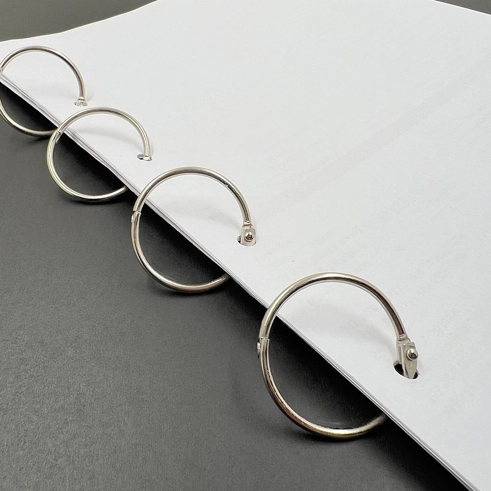 Hinged O Ring / Metal Ring / Jump Ring / Keychain