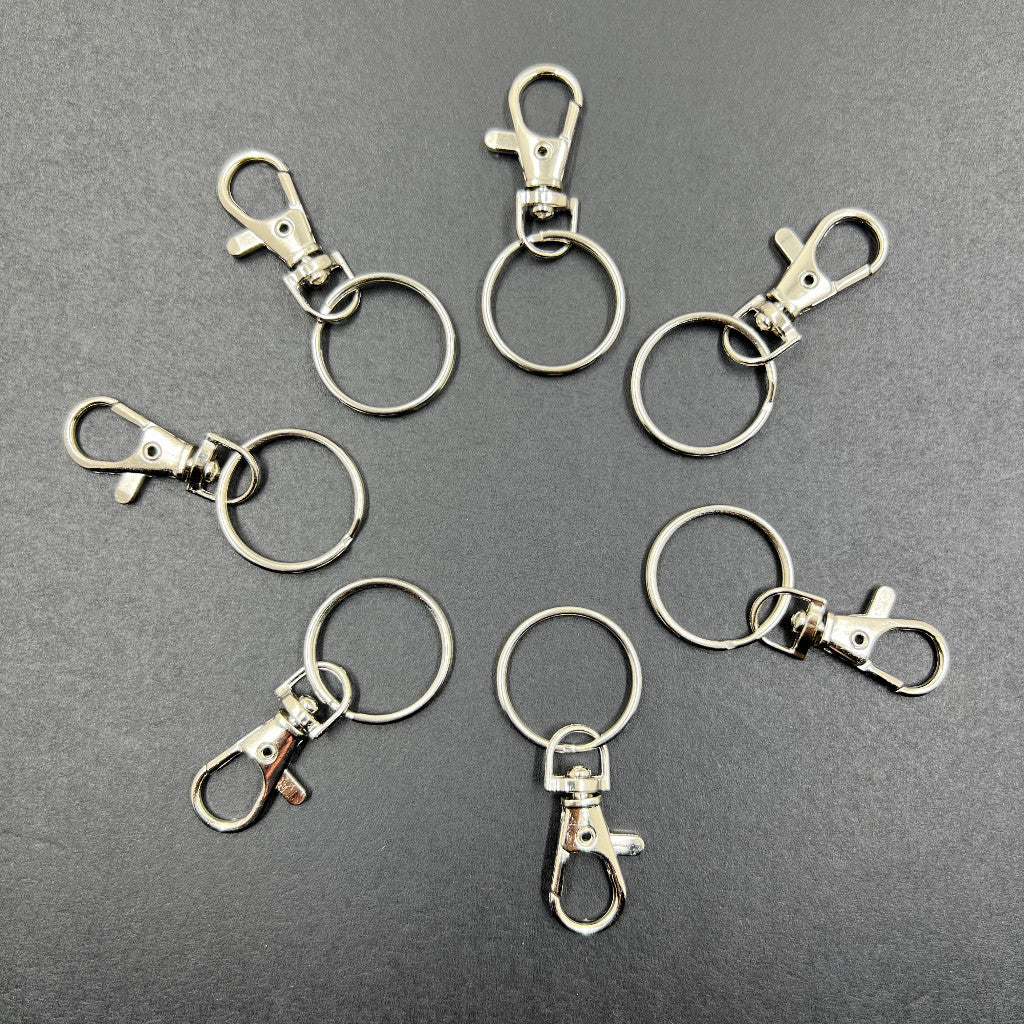 Hinged O Ring / Metal Ring / Jump Ring / Keychain