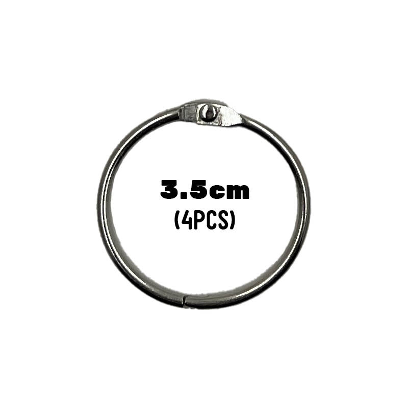 Hinged O Ring / Metal Ring / Jump Ring / Keychain