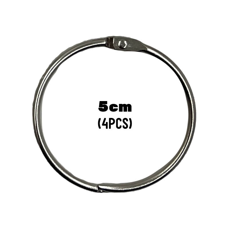 Hinged O Ring / Metal Ring / Jump Ring / Keychain