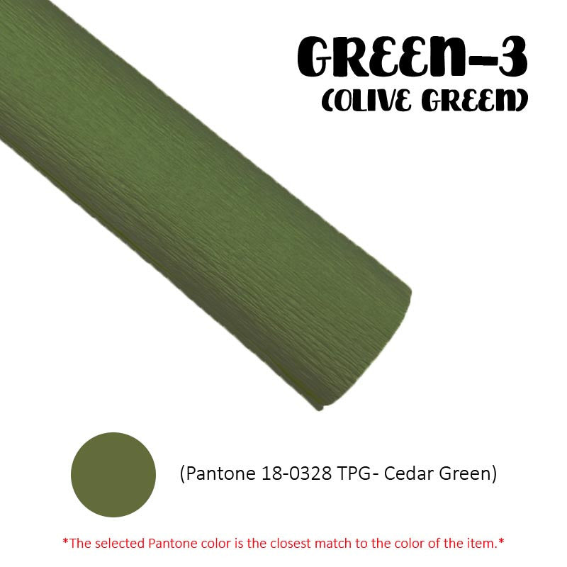 Crepe Paper Thick 50cm x 250cm
