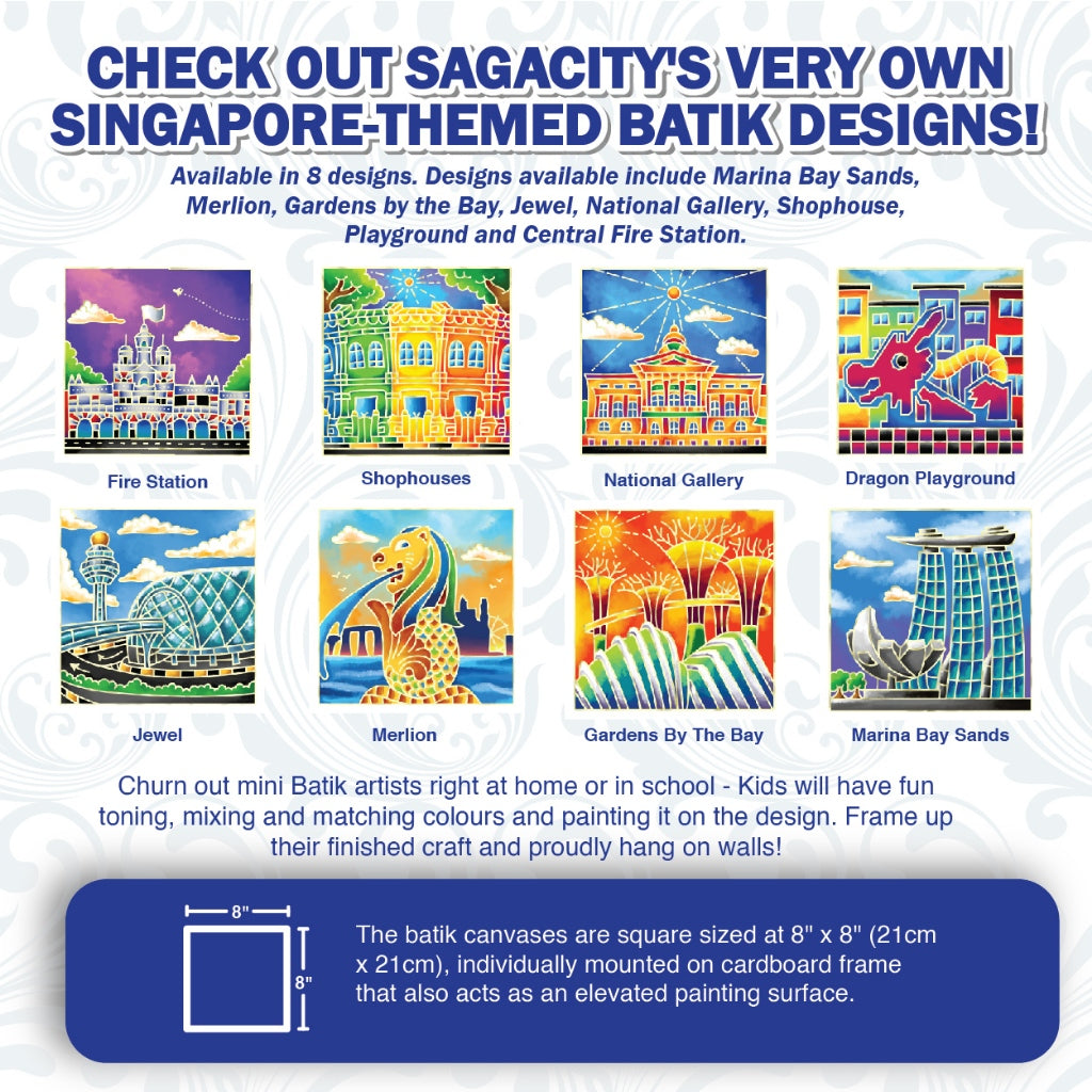 Batik Painting Kit (Singapore Edition)