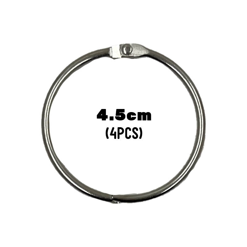 Hinged O Ring / Metal Ring / Jump Ring / Keychain