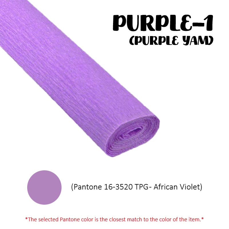 Crepe Paper Thick 50cm x 250cm