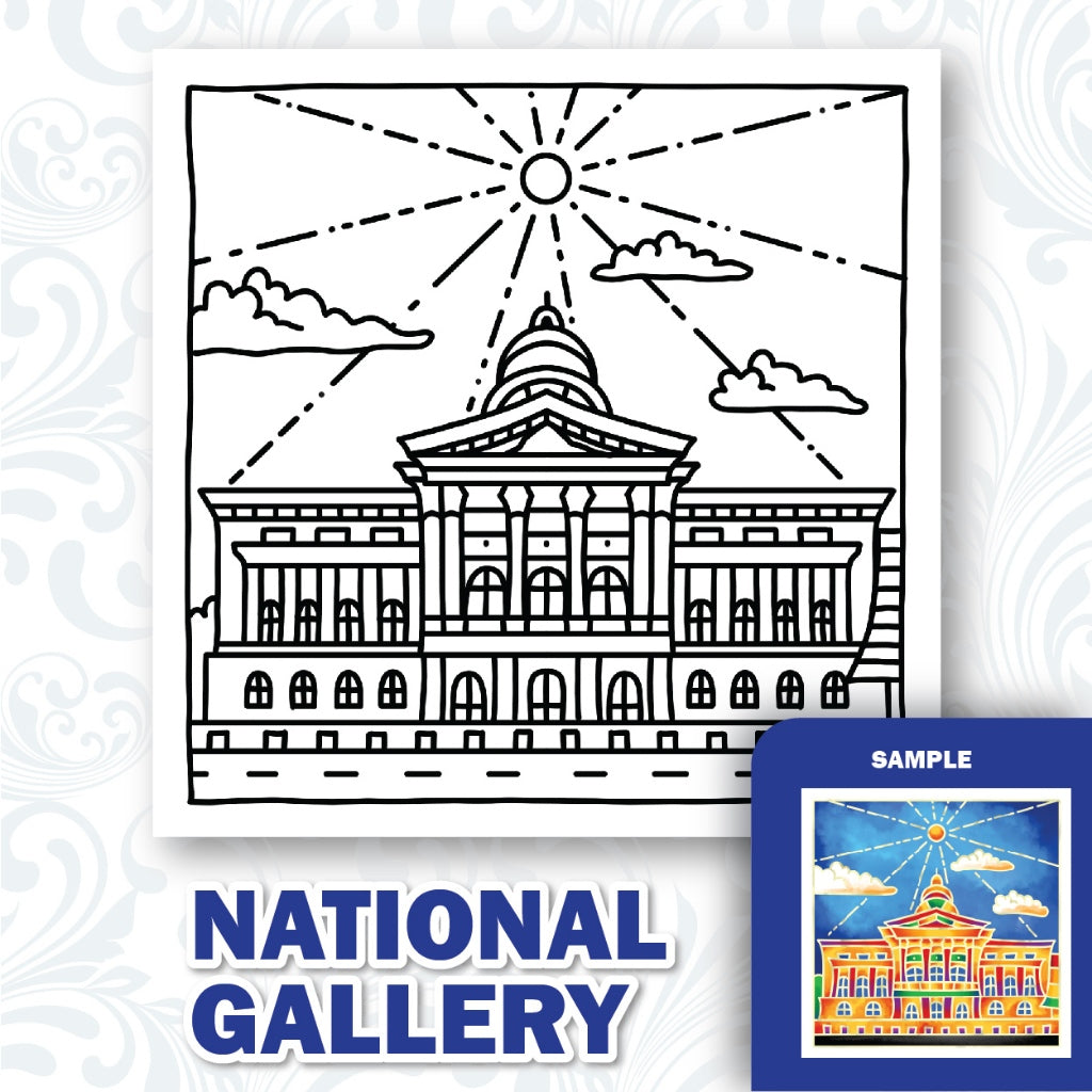 Batik Painting Kit (Singapore Edition)