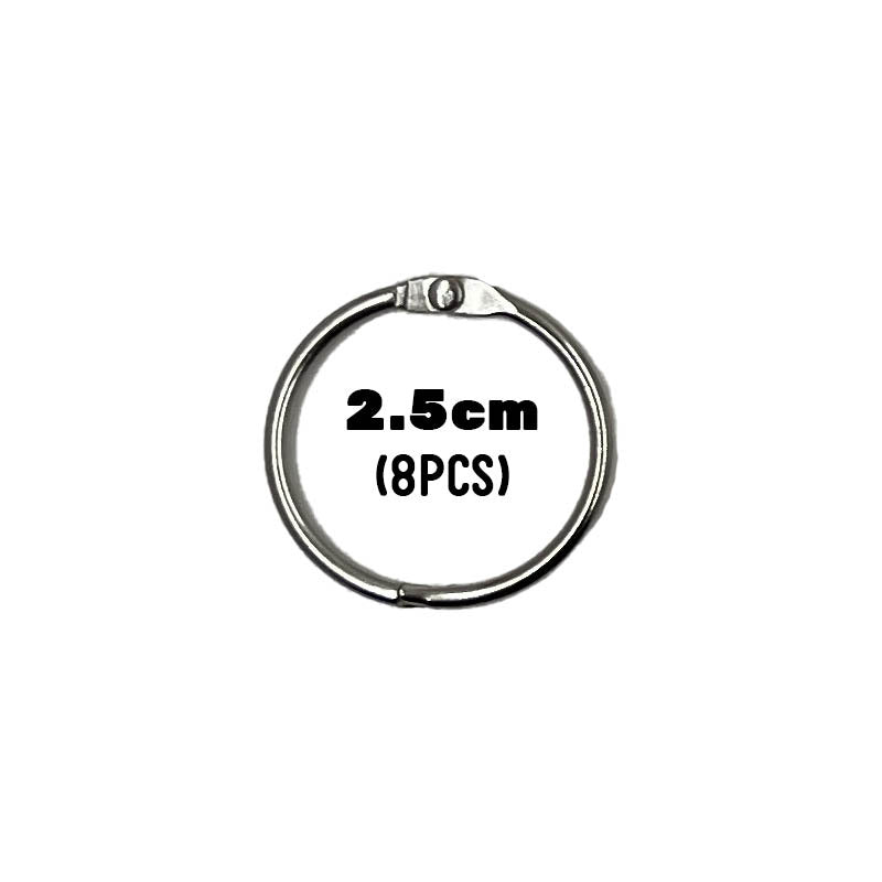 Hinged O Ring / Metal Ring / Jump Ring / Keychain
