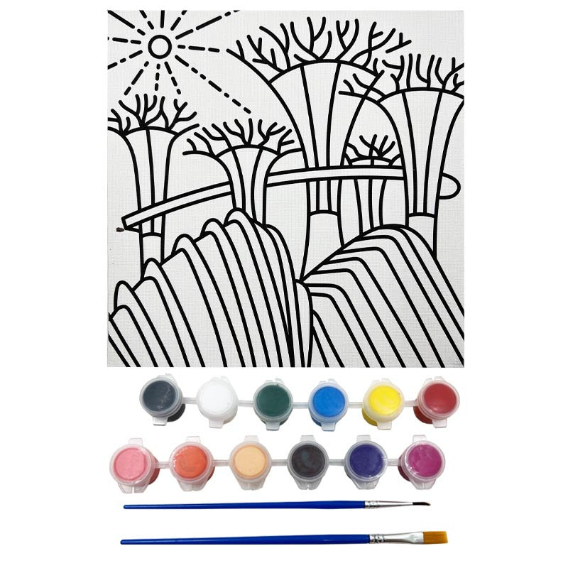 Canvas Panel Painting Set (Singapore Edition)