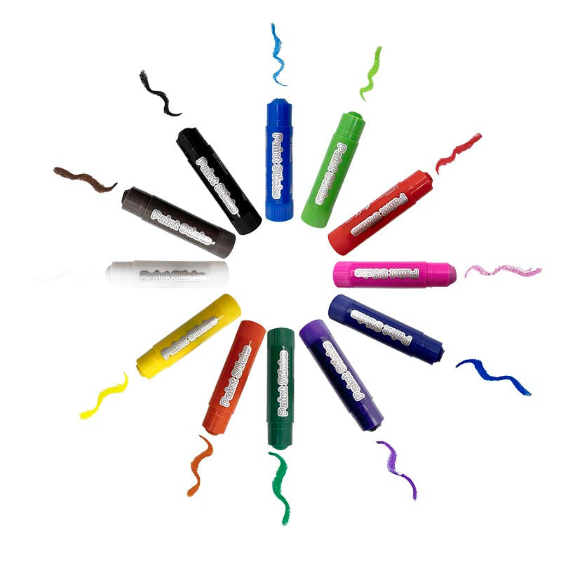 Paint Sticks 12 Colours (Tempera Paint)