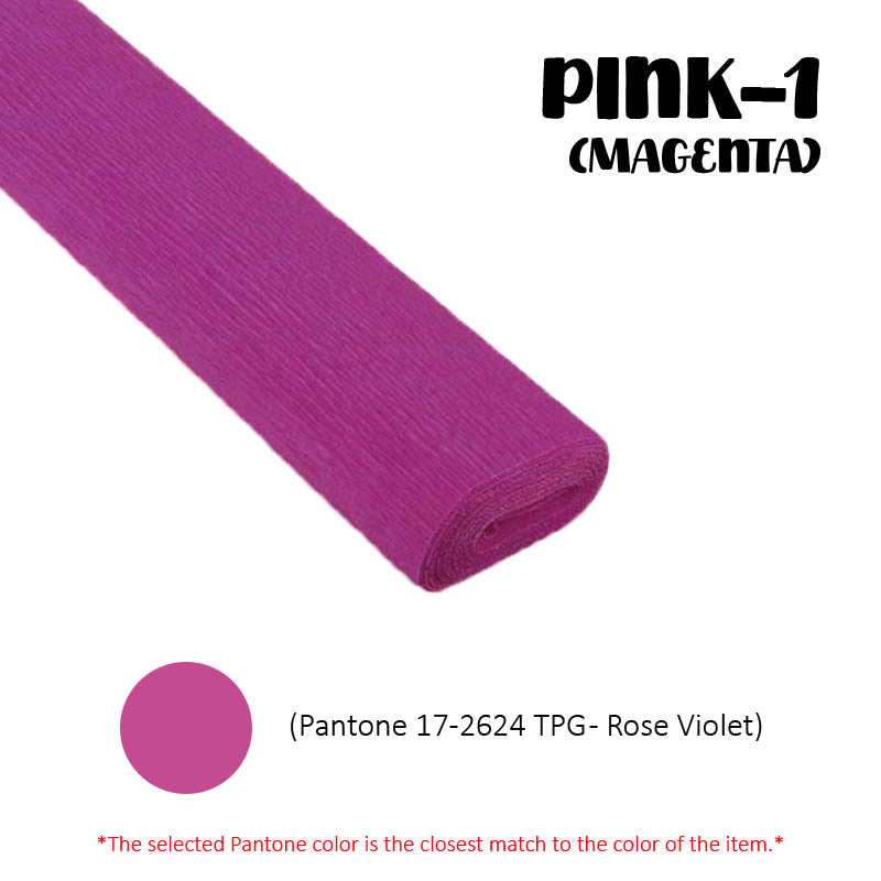 Crepe Paper Thick 50cm x 250cm