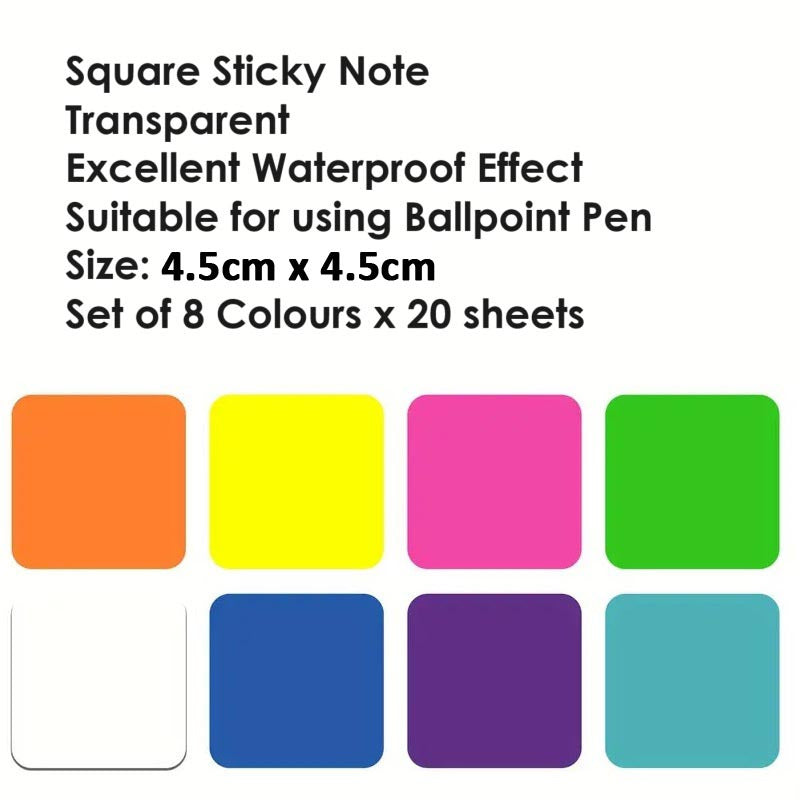 Sticky Note Pad (PVC)