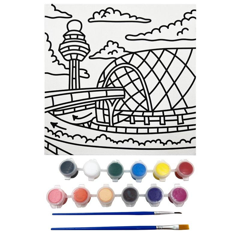 Canvas Panel Painting Set (Singapore Edition)