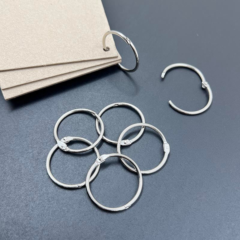 Hinged O Ring / Metal Ring / Jump Ring / Keychain