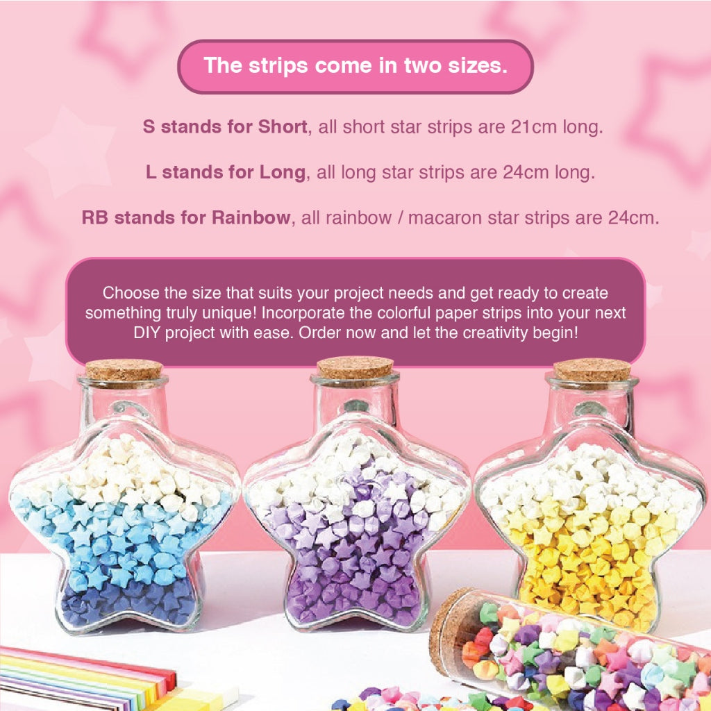 Star Strip Paper / Origami Paper