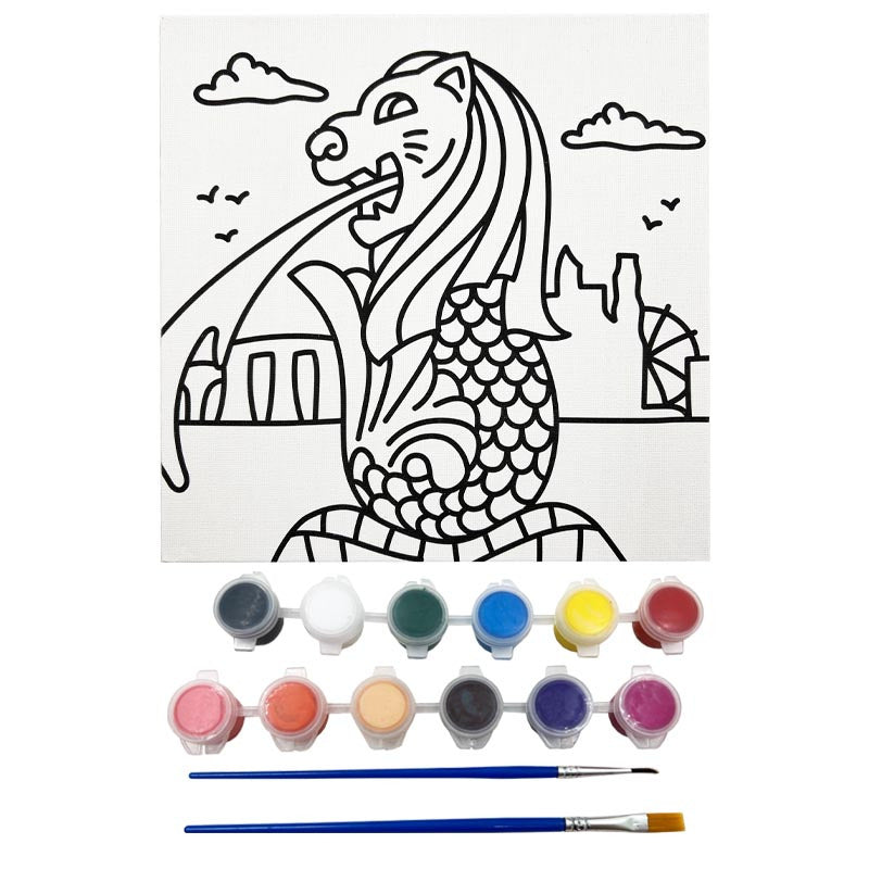 Canvas Panel Painting Set (Singapore Edition)