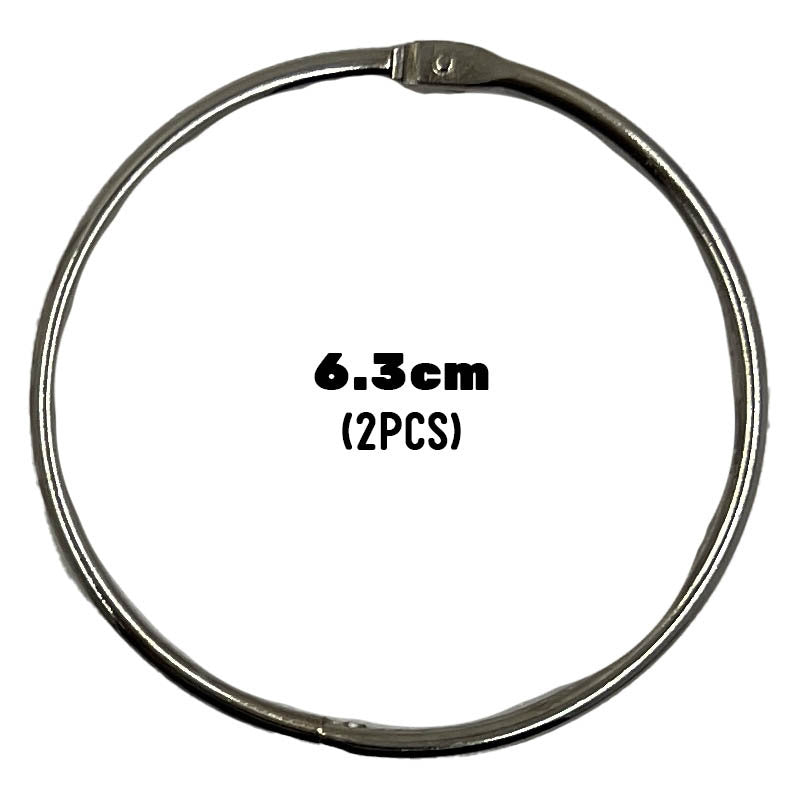Hinged O Ring / Metal Ring / Jump Ring / Keychain
